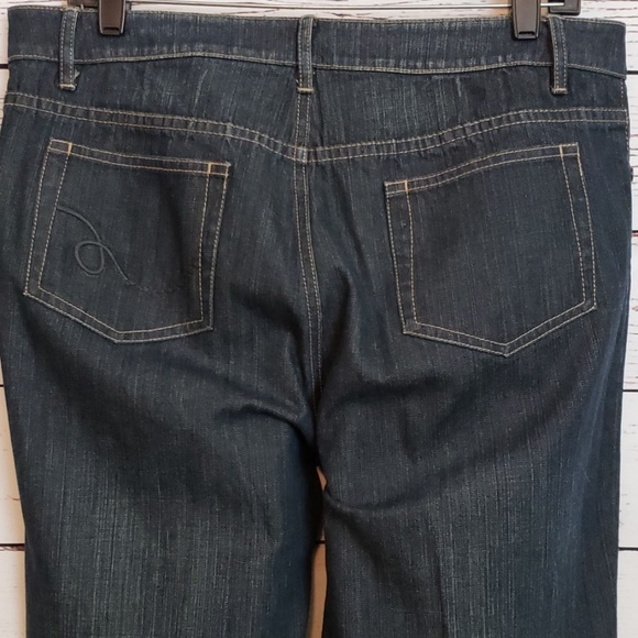 Dana Buchman Denim Ileana Jeans Size 10 L EUC - Picture 6 of 8